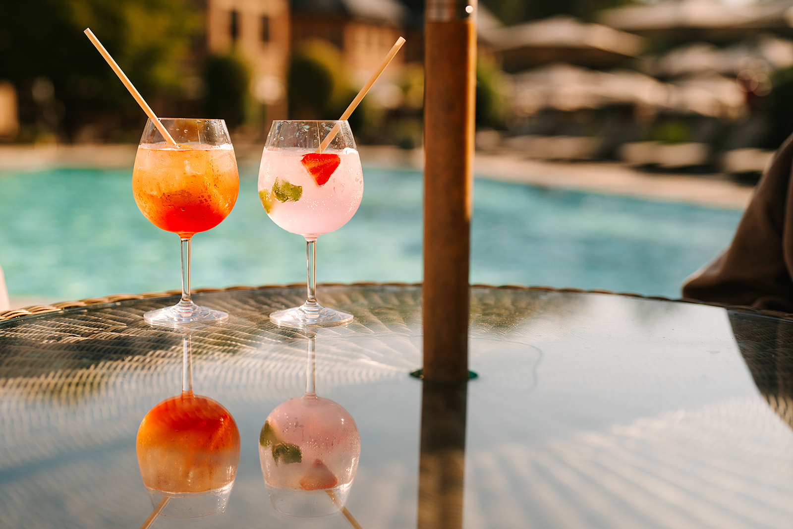 The Pool View bar - cocktails