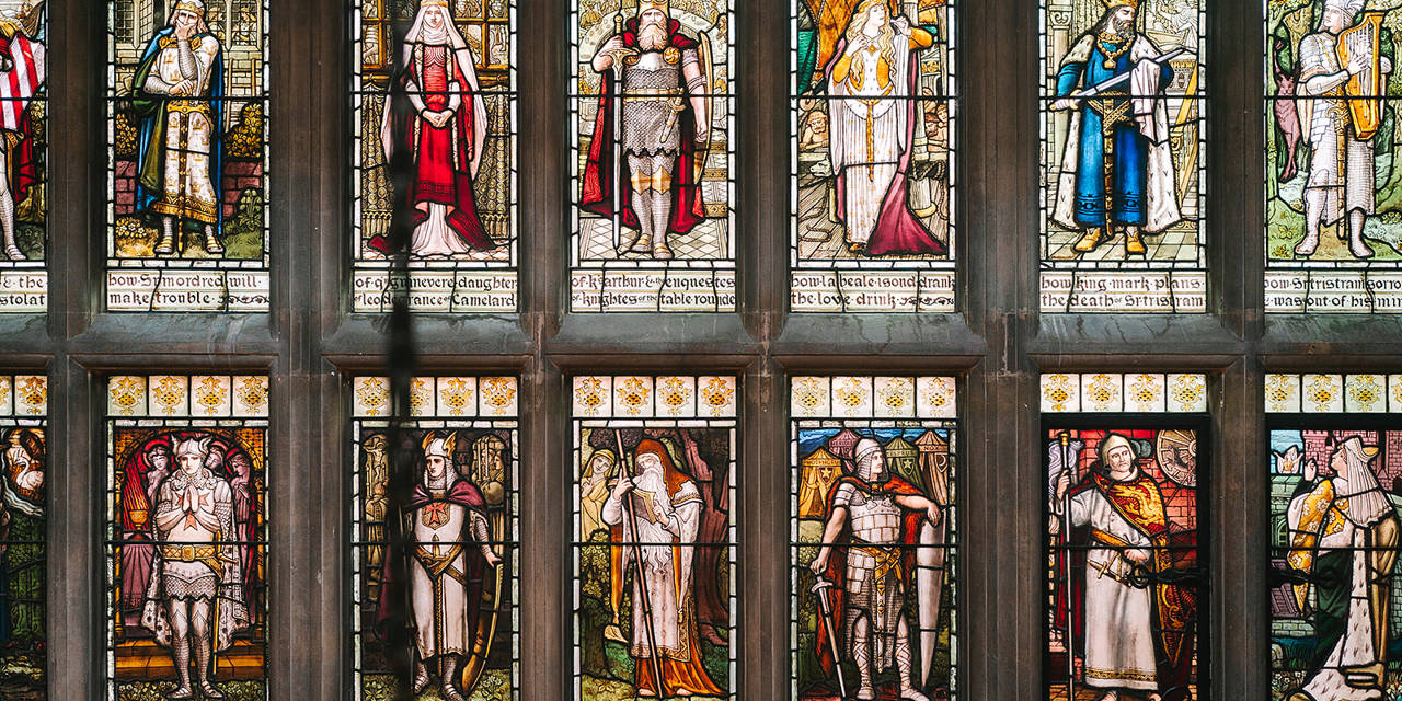 Original stained glass