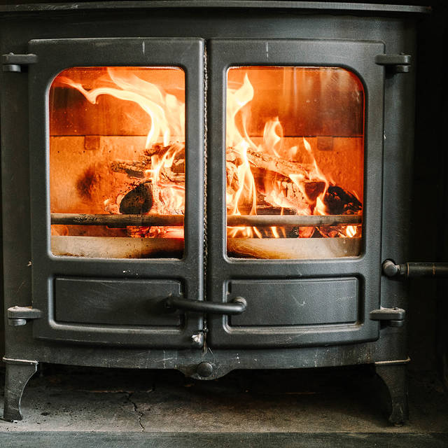 A home from home open fire