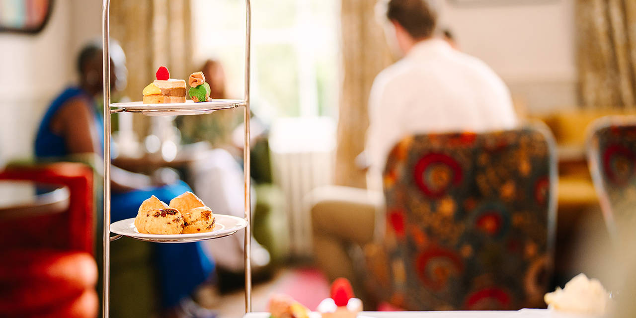 Afternoon tea with friends