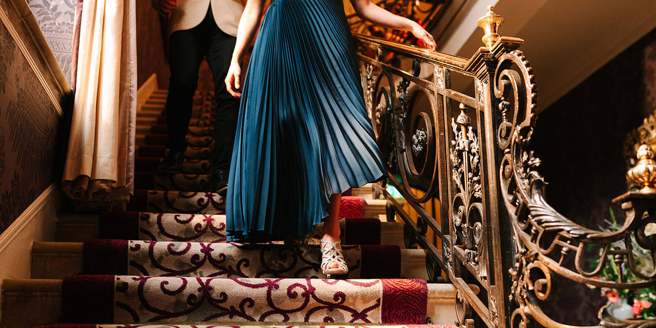 Main house staircase