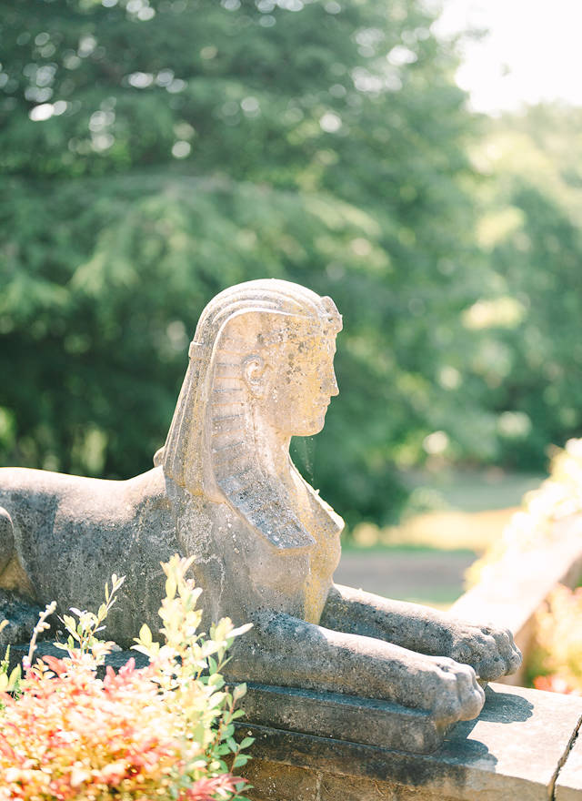 Beautiful details in the gardens