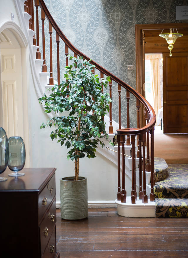 Up the stairs to bed